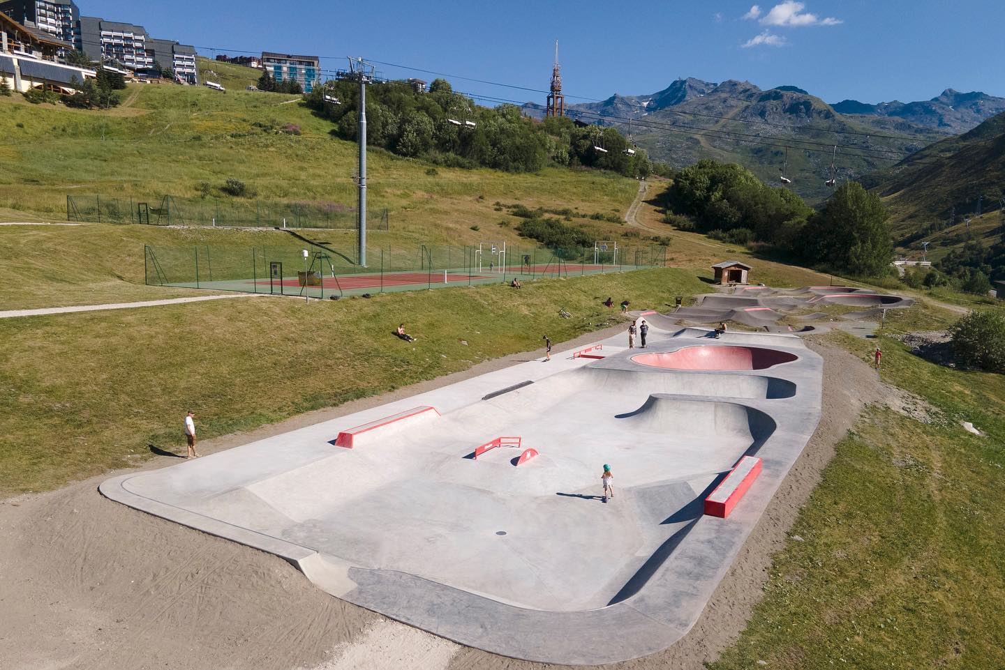 Les Menuires skatepark